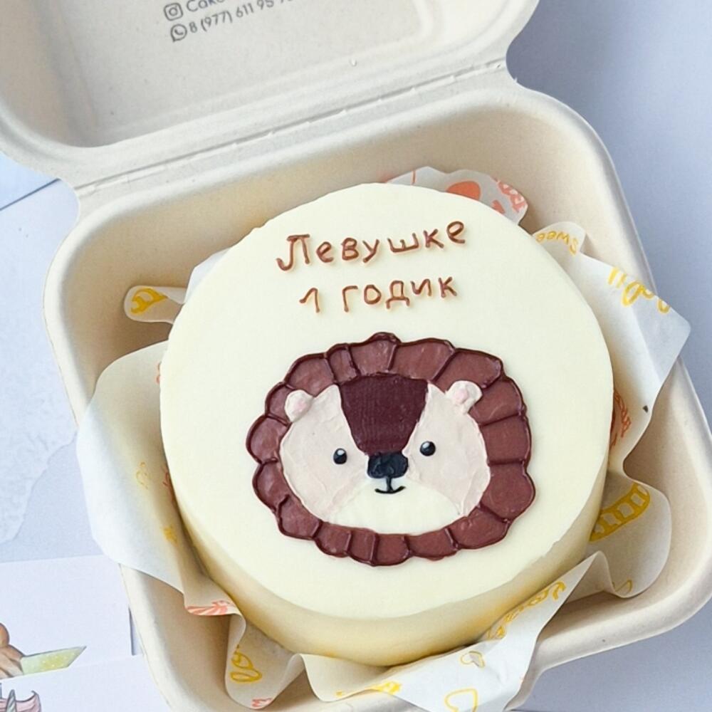 Бенто-торт Лев