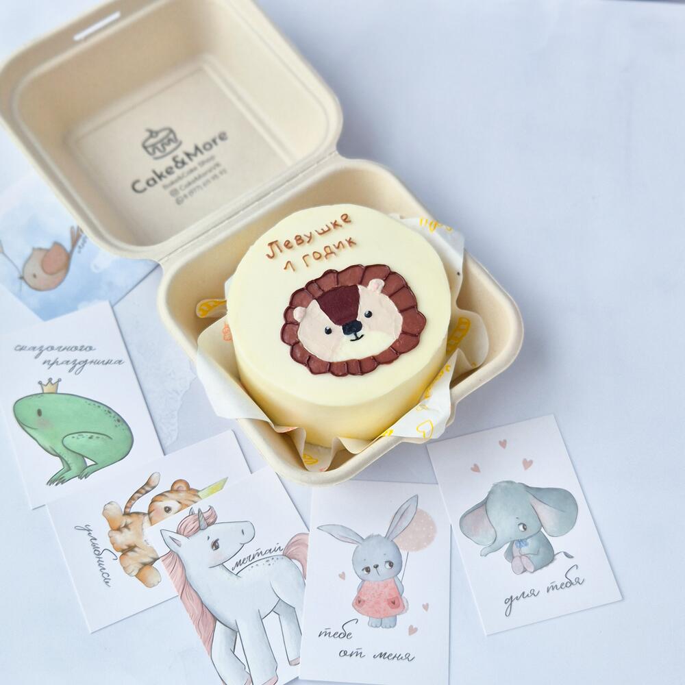 Бенто-торт Лев