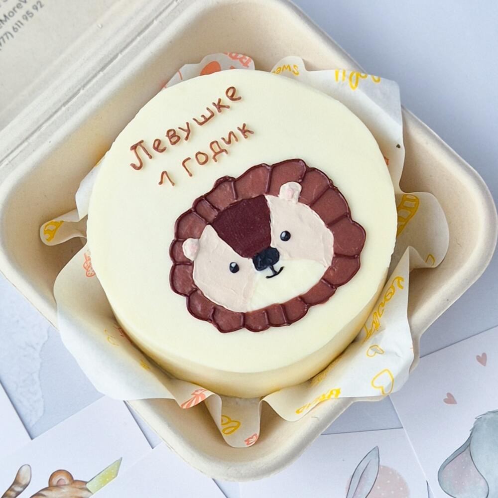 Бенто-торт Лев