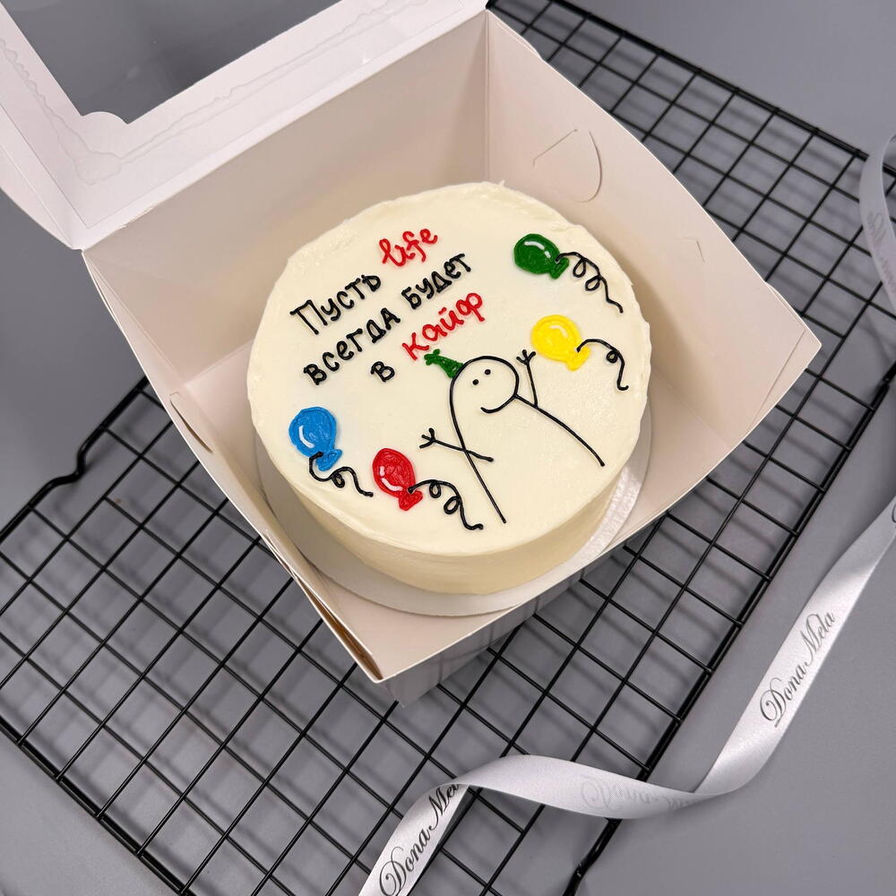 Бенто торт life в кайф