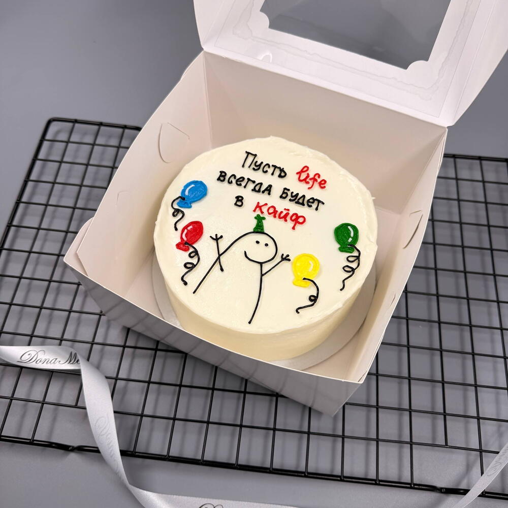 Бенто торт life в кайф