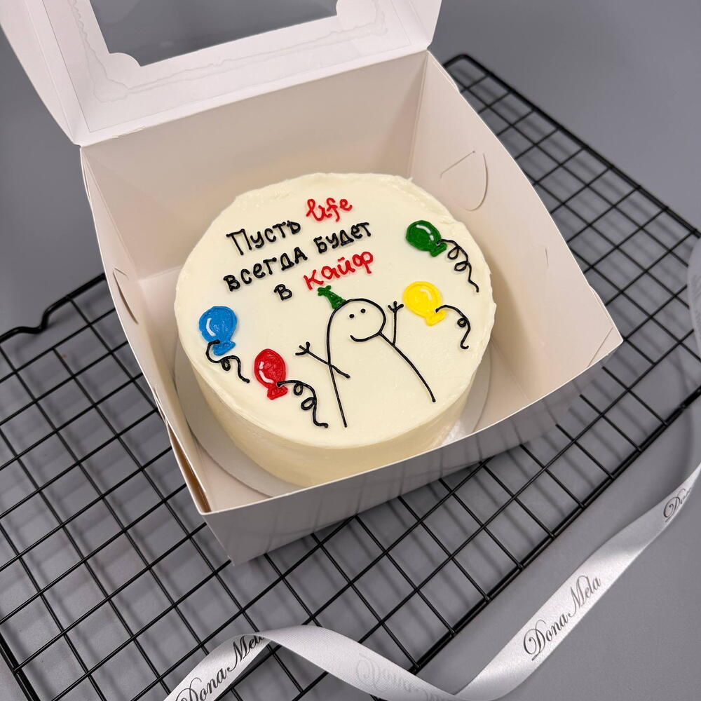 Бенто торт life в кайф