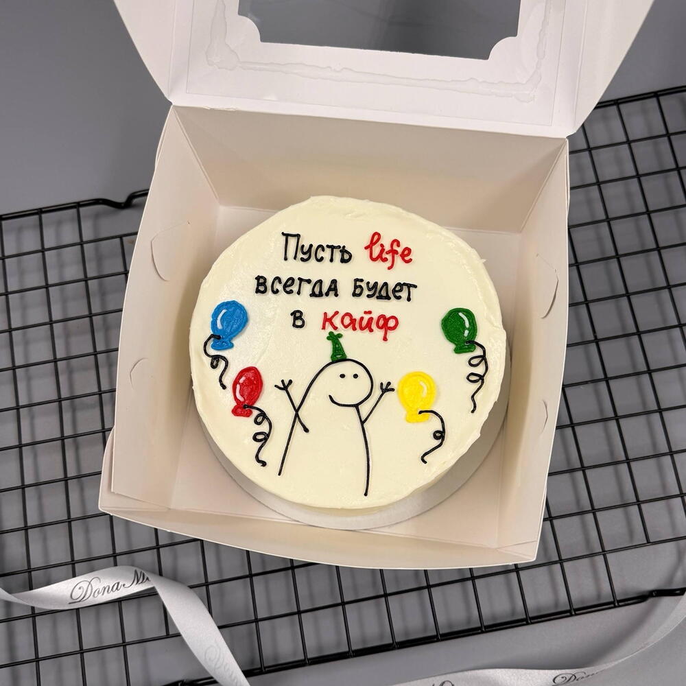 Бенто торт life в кайф