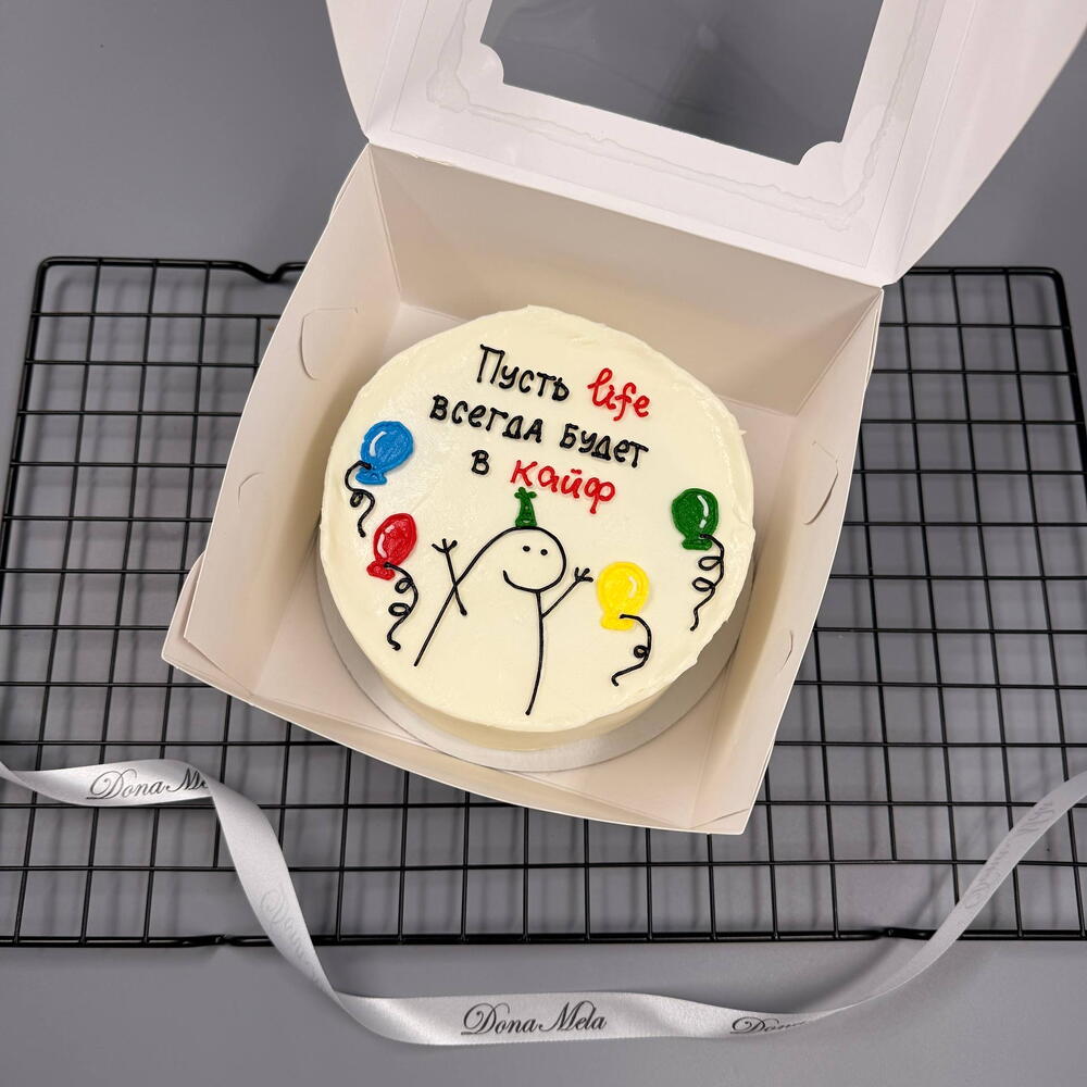 Бенто торт life в кайф