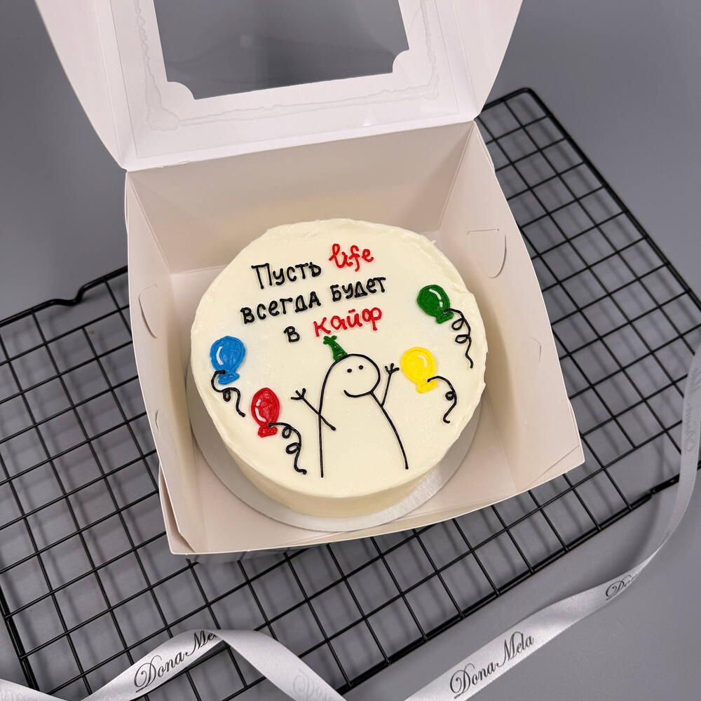 Бенто торт life в кайф