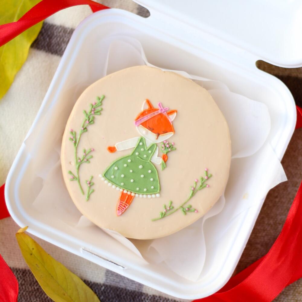 Бенто торт лиса