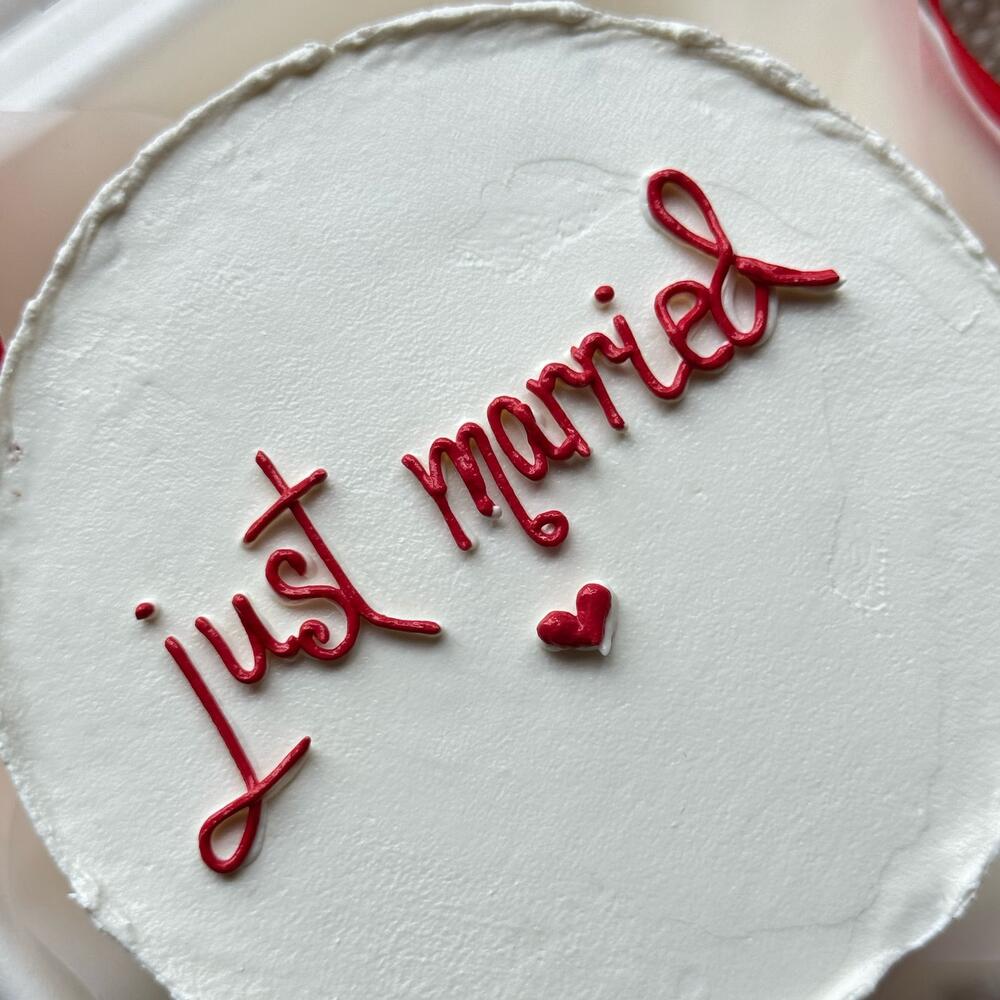 Бенто торт Love ,для молодоженов