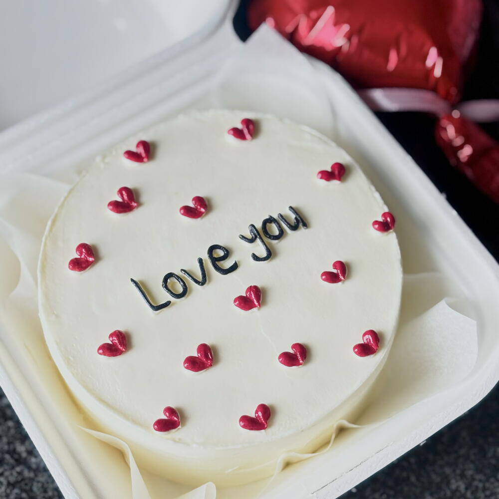 Бенто торт ️ love, для парня, мужу , девушке , жене , на 14 февраля, день влюбленных , день Валентина