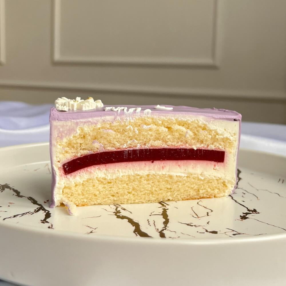 Бенто-торт love красный с топпером