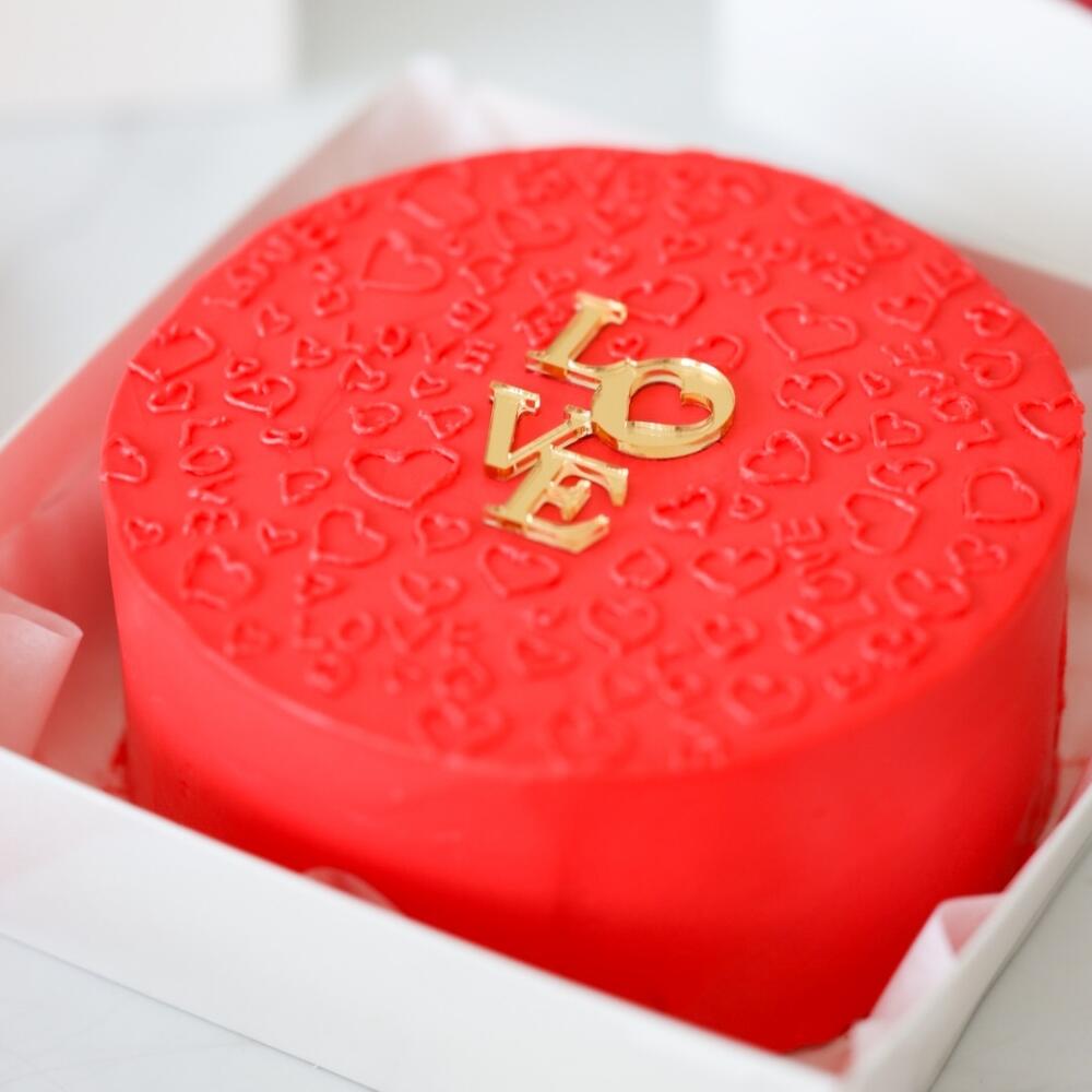 Бенто-торт "LOVE" подарок для девушки, любимой