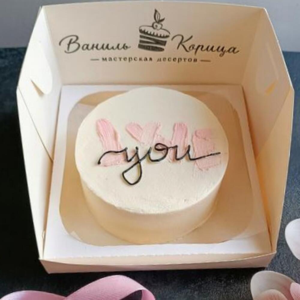 Бенто-торт LOVE в подарок для любимых