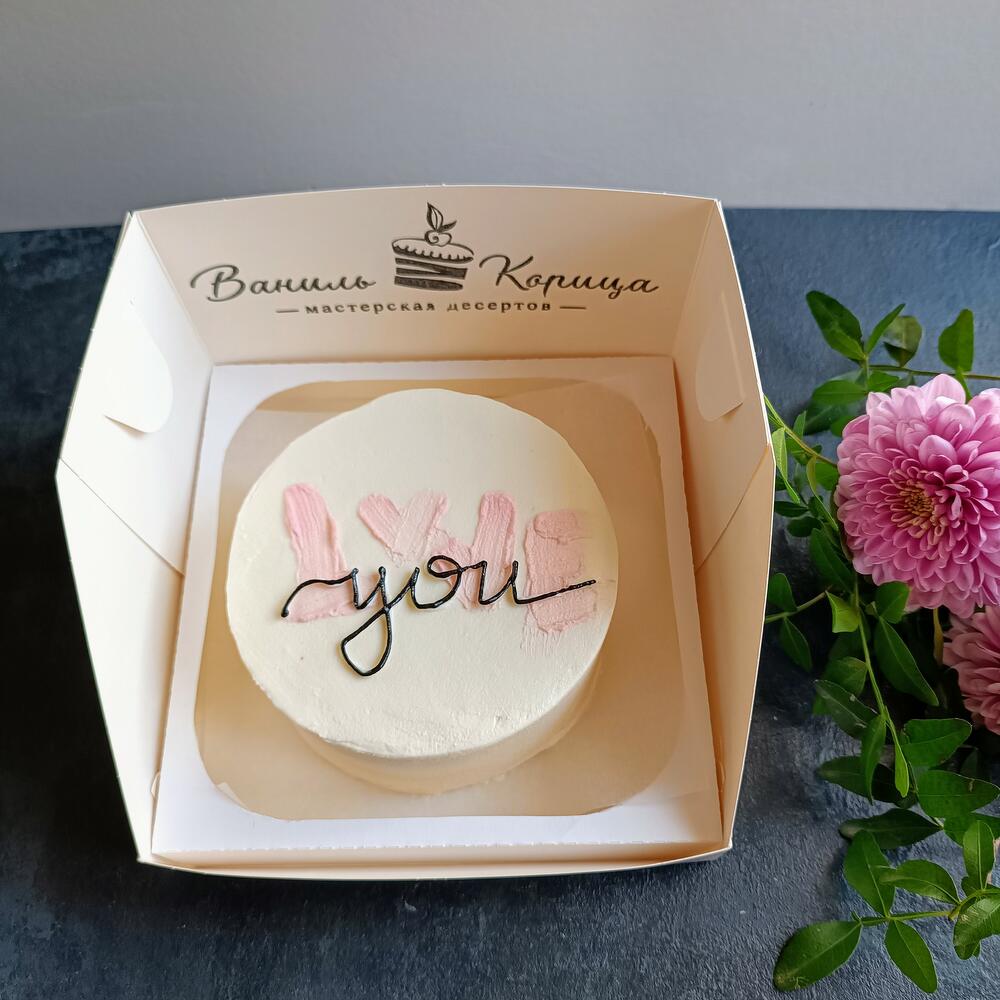 Бенто-торт LOVE в подарок для любимых