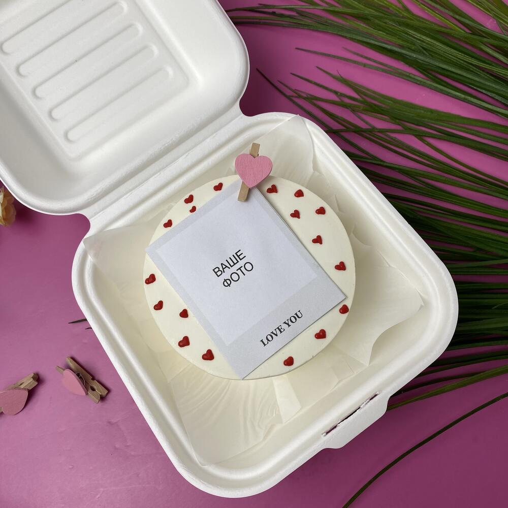 Бенто торт « Love you» с фото