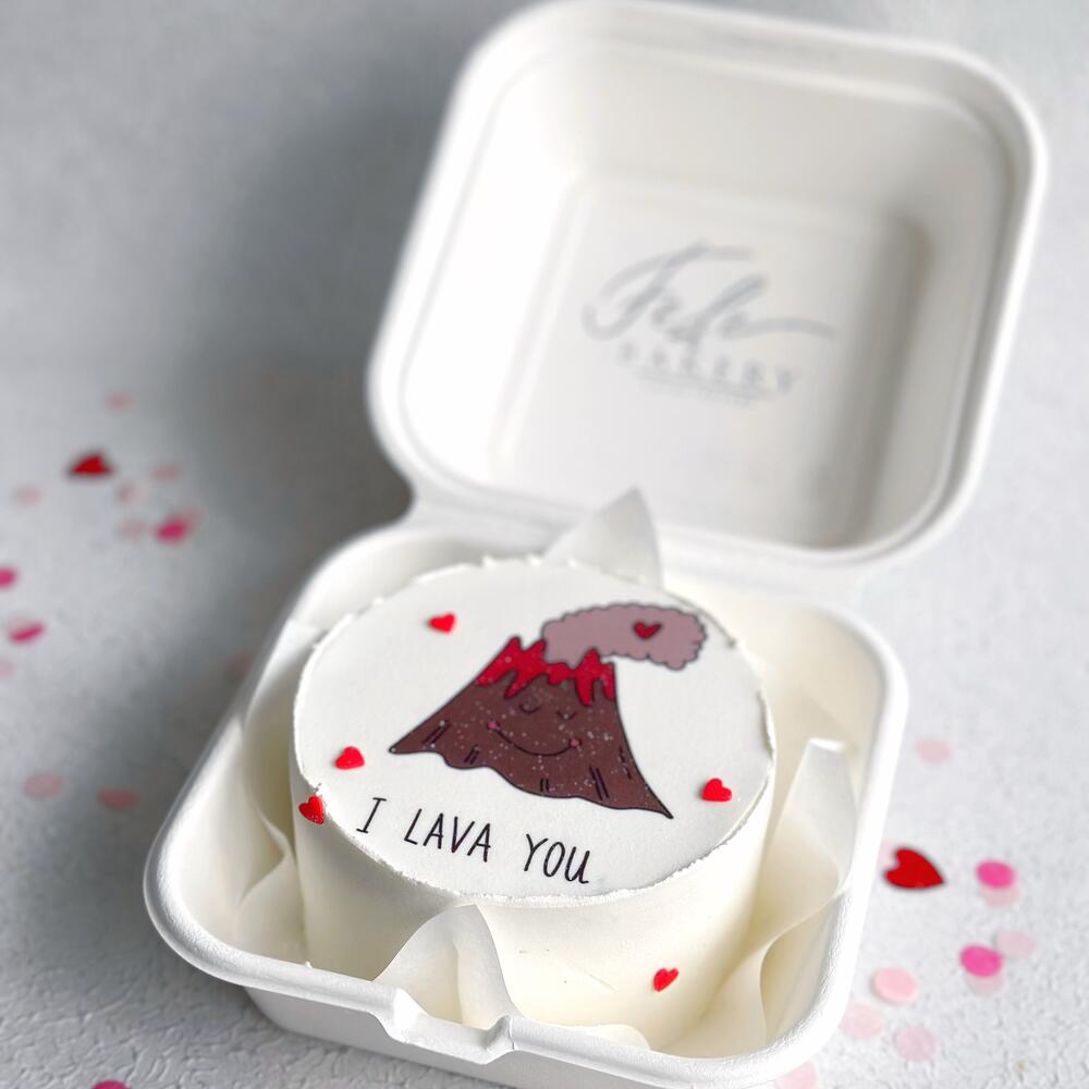 Бенто торт «love you».2