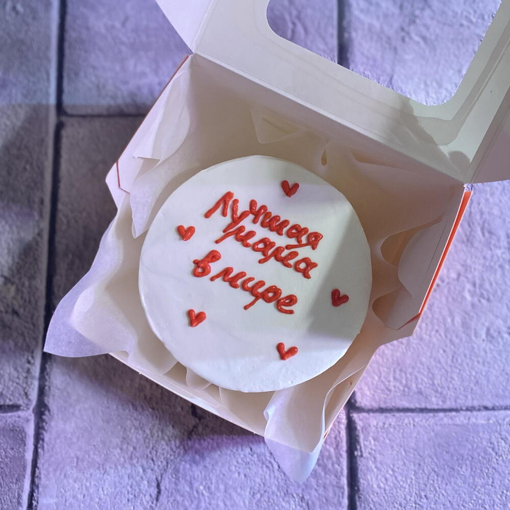 Бенто торт лучшая мама в мире ️