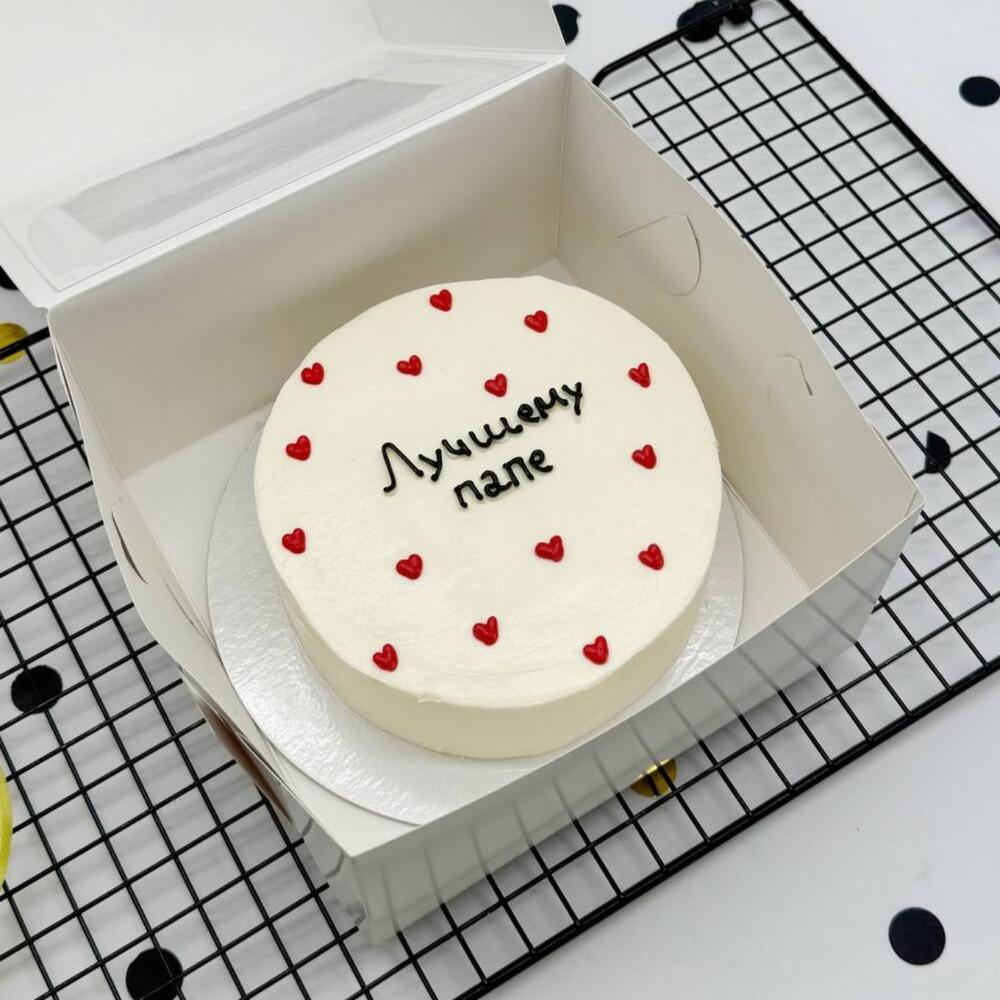 Бенто торт "Лучшему Папе" на День Отца