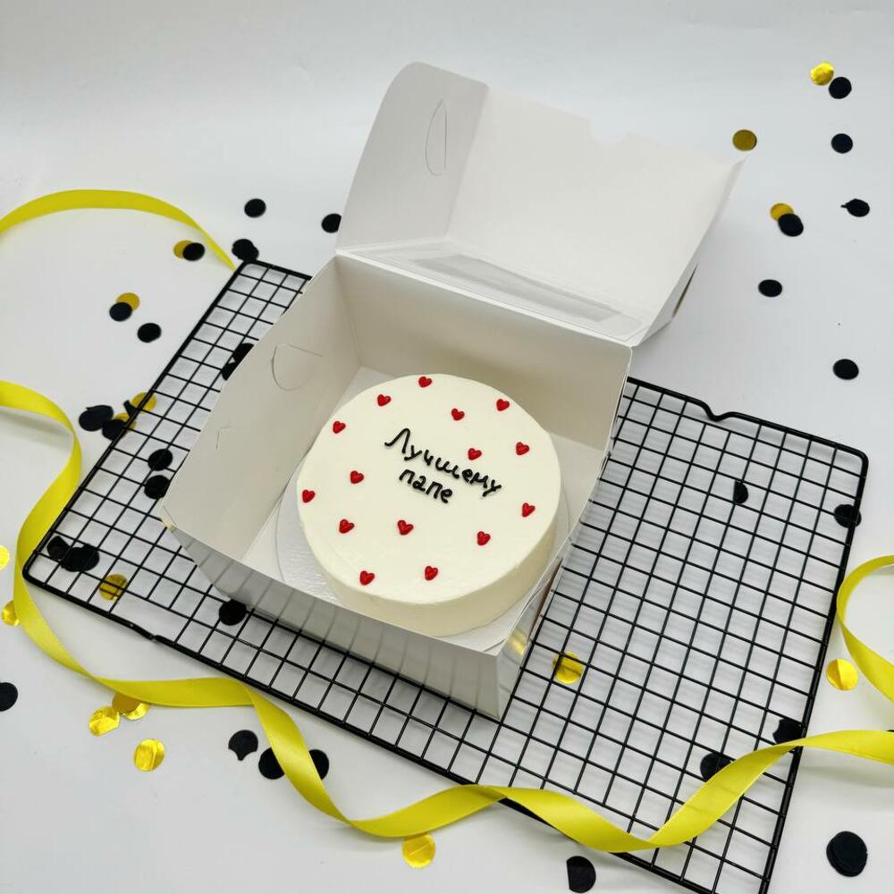 Бенто торт "Лучшему Папе" на День Отца