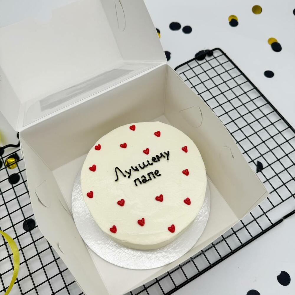 Бенто торт "Лучшему Папе" на День Отца