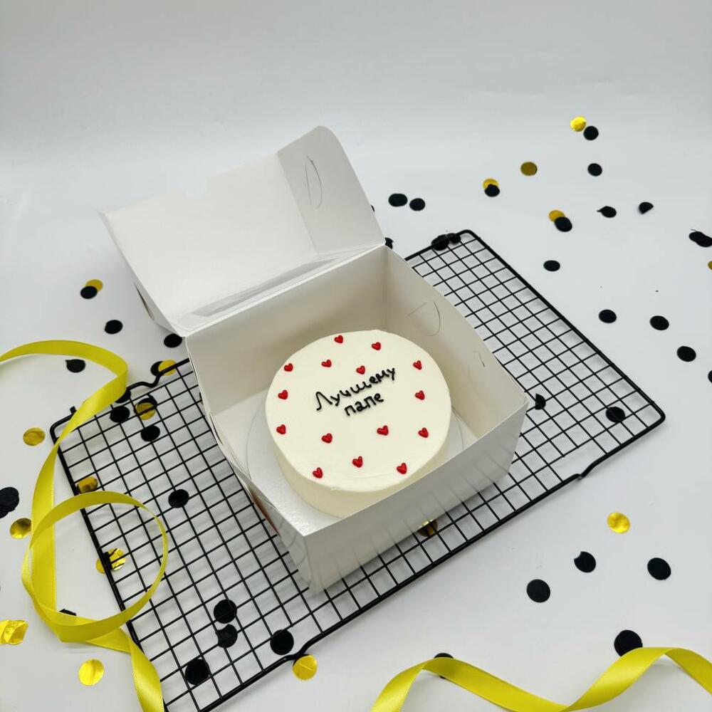 Бенто торт "Лучшему Папе" на День Отца