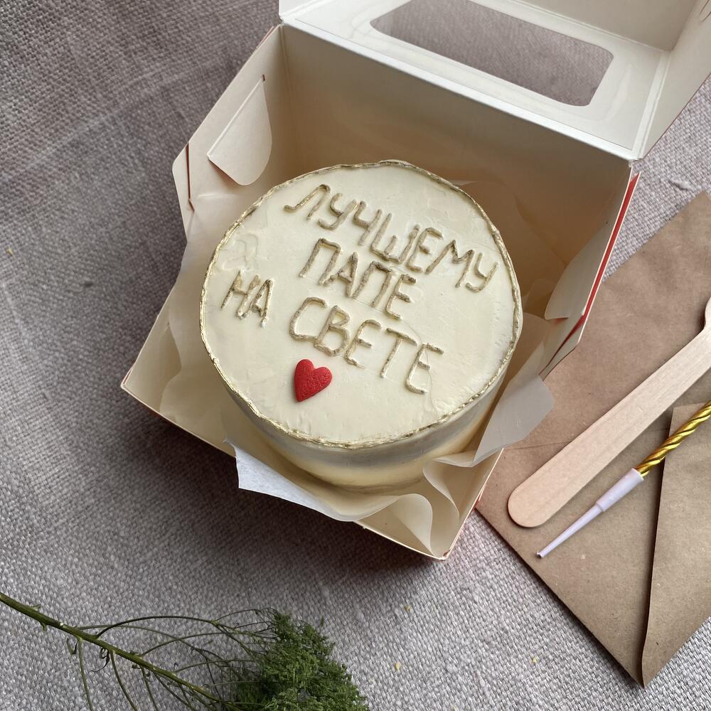 Бенто торт Лучшему ПАПЕ на свете