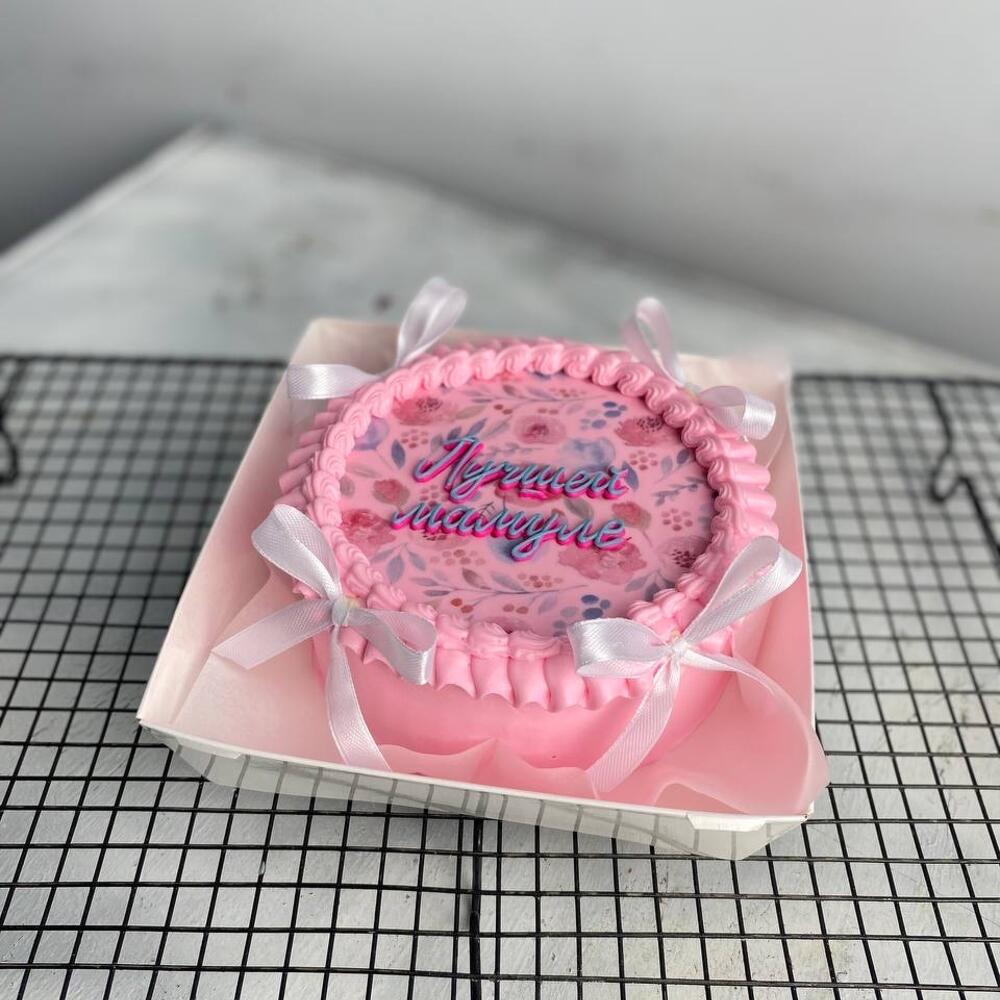 Бенто торт «Лучшей мамуле»