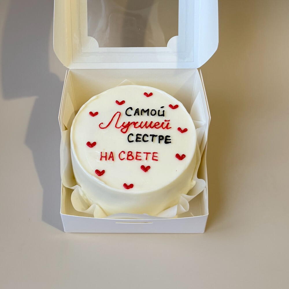 Бенто торт , лучший сестре