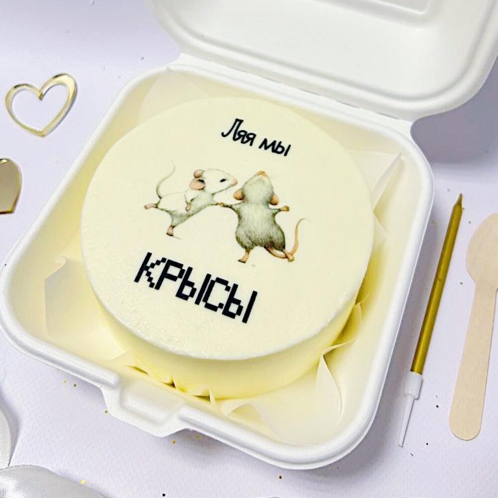 Бенто торт Ля, мы крысы