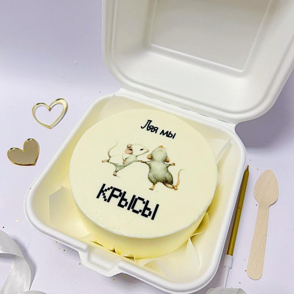 Бенто торт Ля, мы крысы