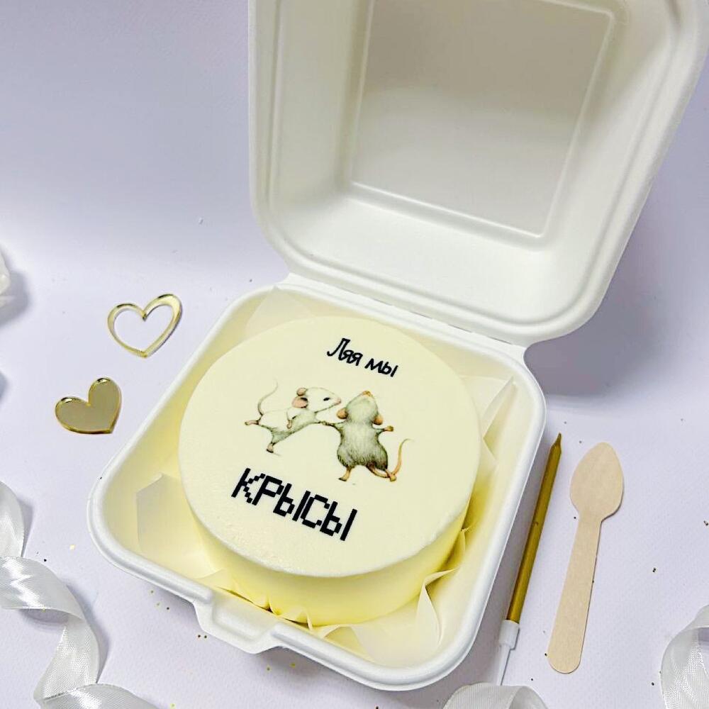 Бенто торт Ля, мы крысы