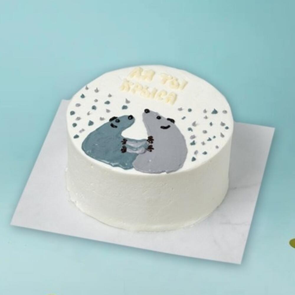 Бенто-торт "Ля ты крыса"