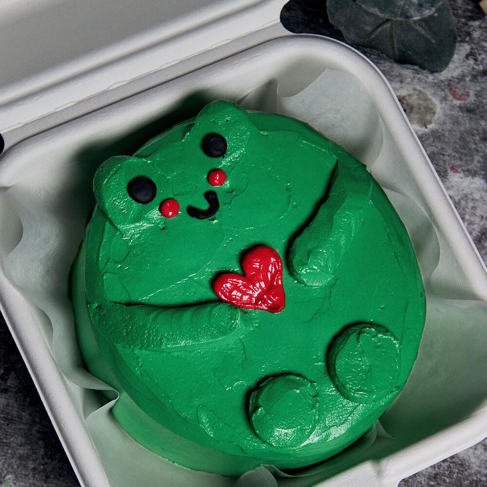 Бенто-торт "Лягуха"