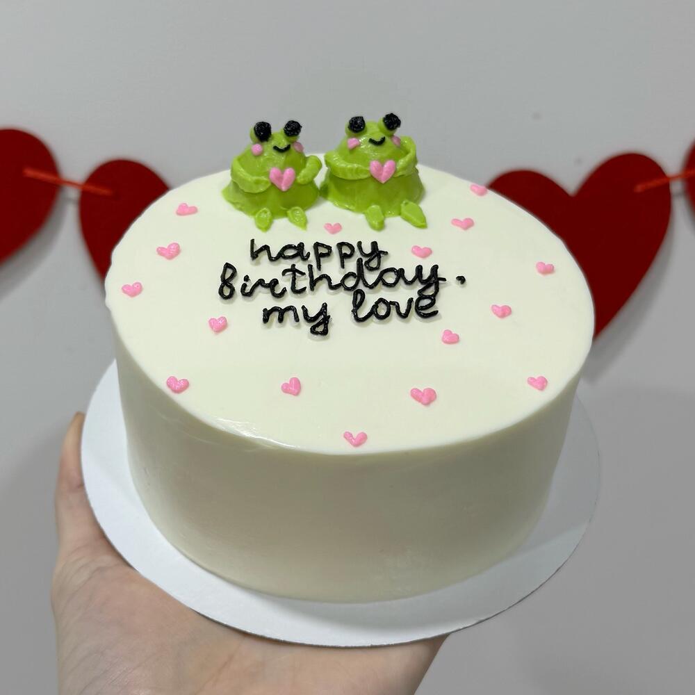 Бенто торт «Лягушата💗»