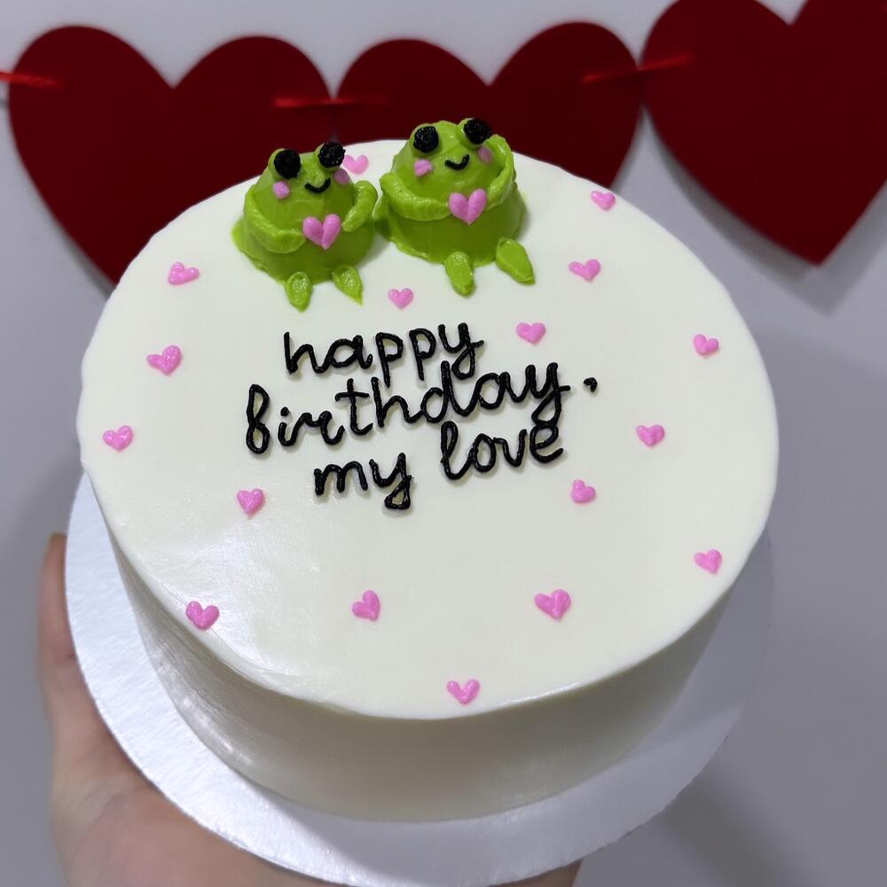 Бенто торт «Лягушата💗»