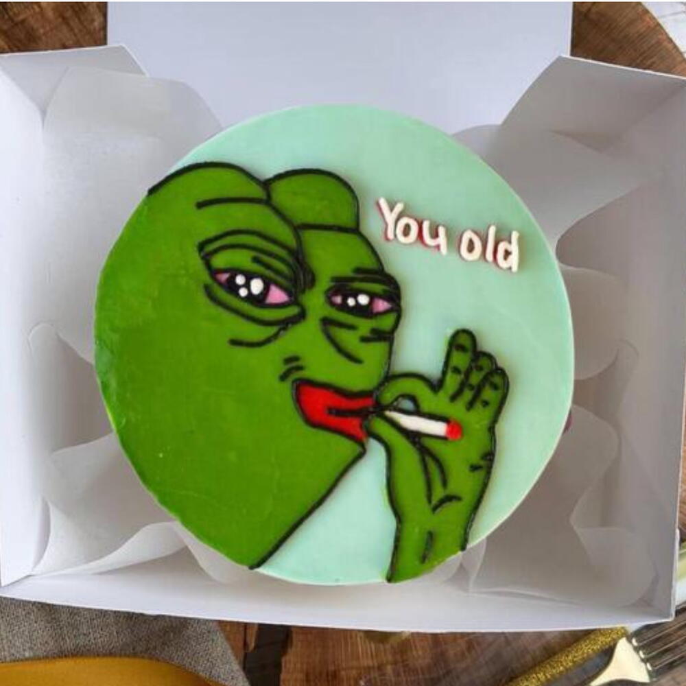 Бенто торт лягушка ПЕПЕ