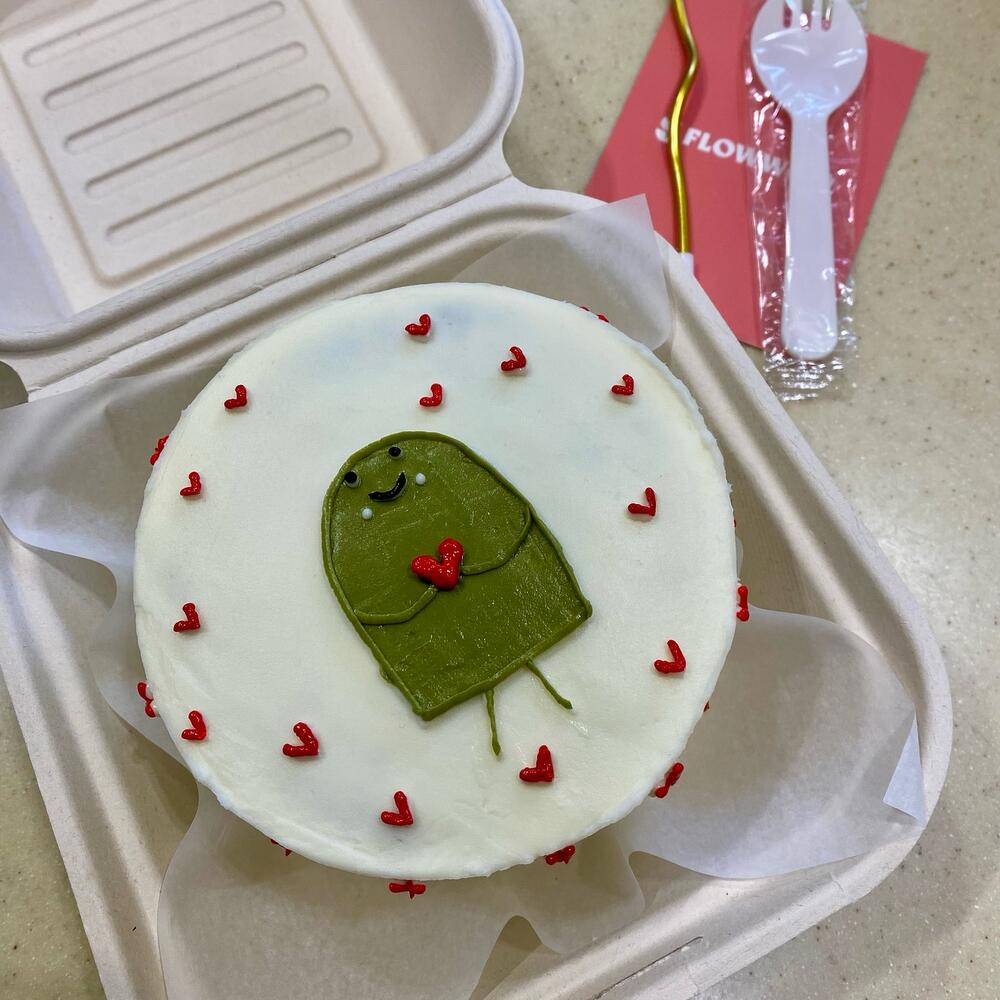 Бенто торт «Лягушонок»