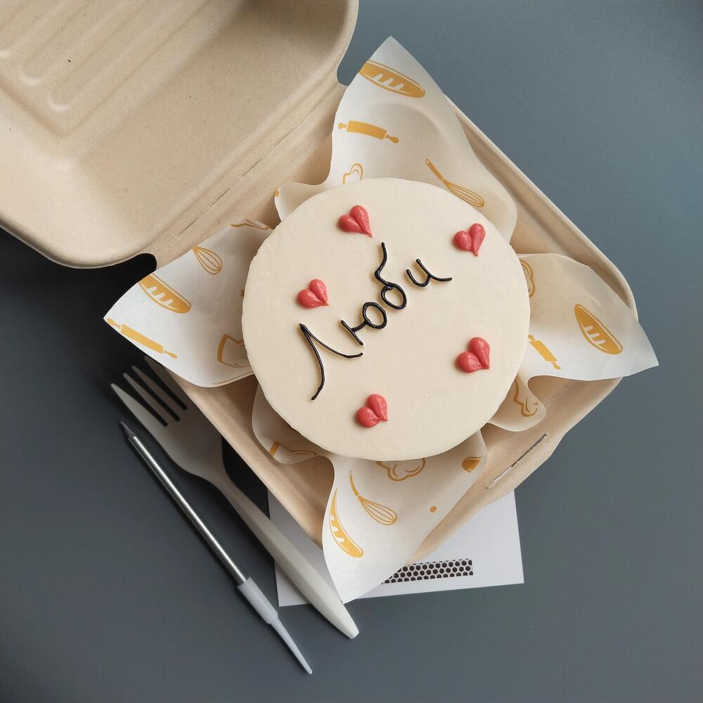 Бенто торт «люби!»