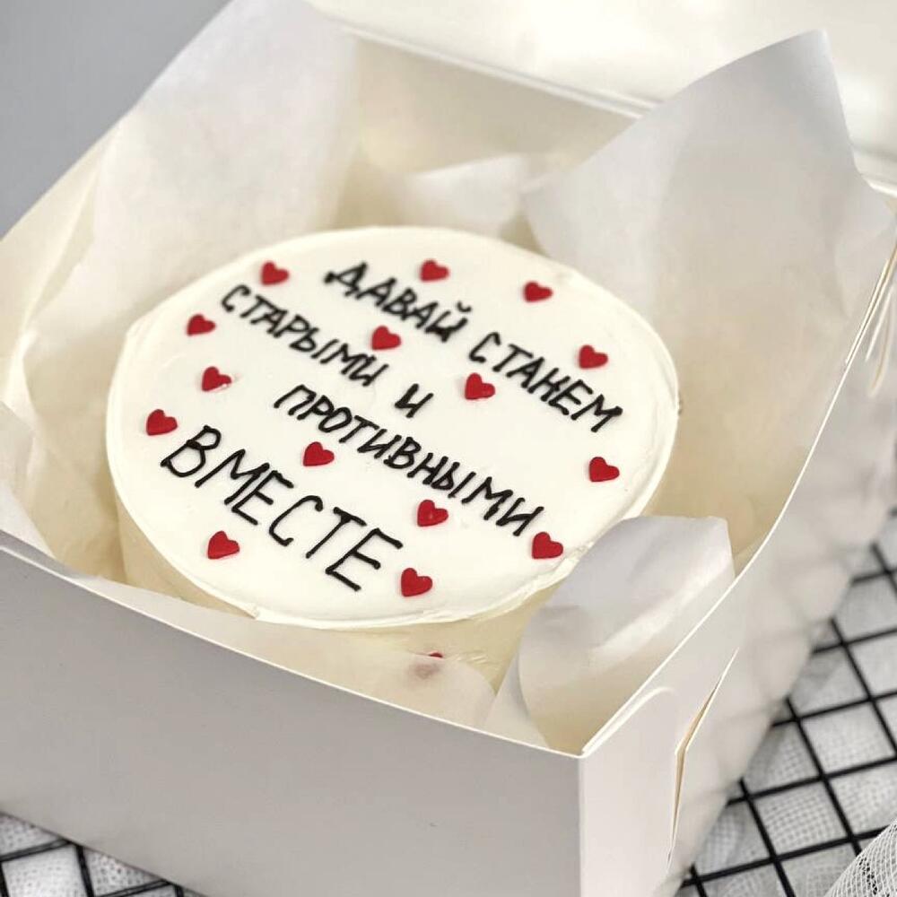 Бенто торт любимке