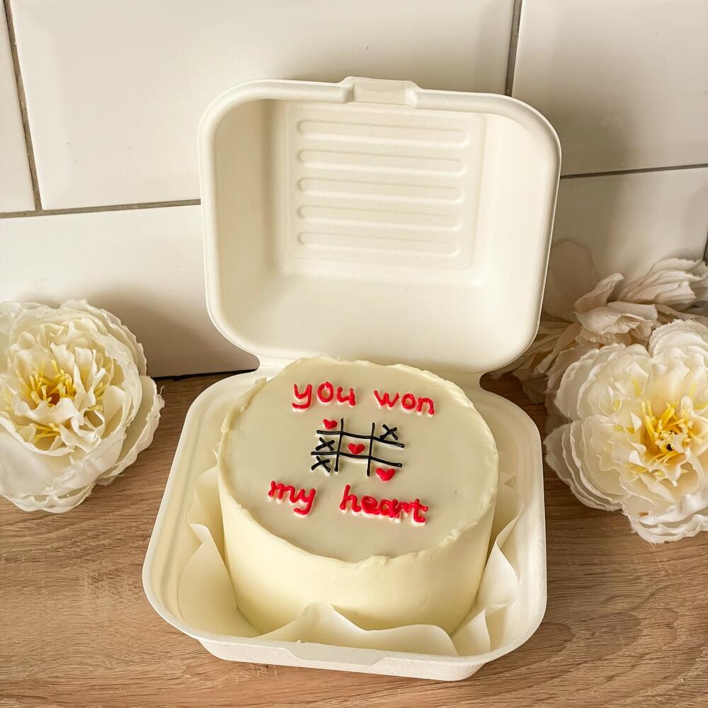 Бенто торт любимому бенто любимой подарок на 14 февраля бенто