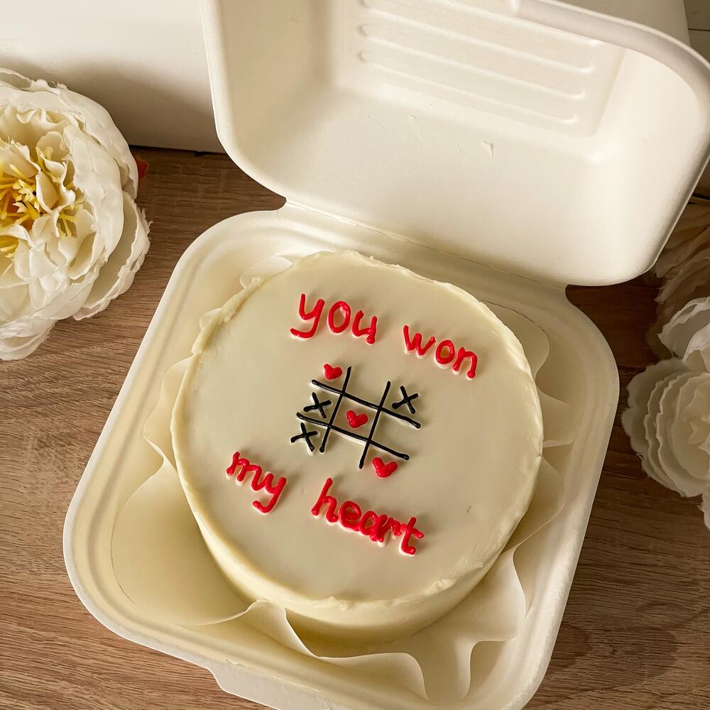 Бенто торт любимому бенто любимой подарок на 14 февраля бенто