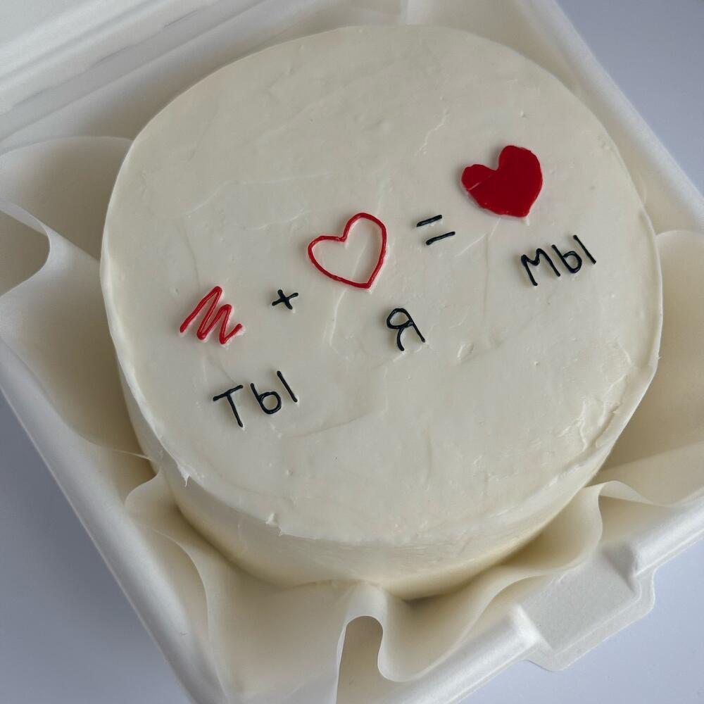 Бенто торт любимому человеку