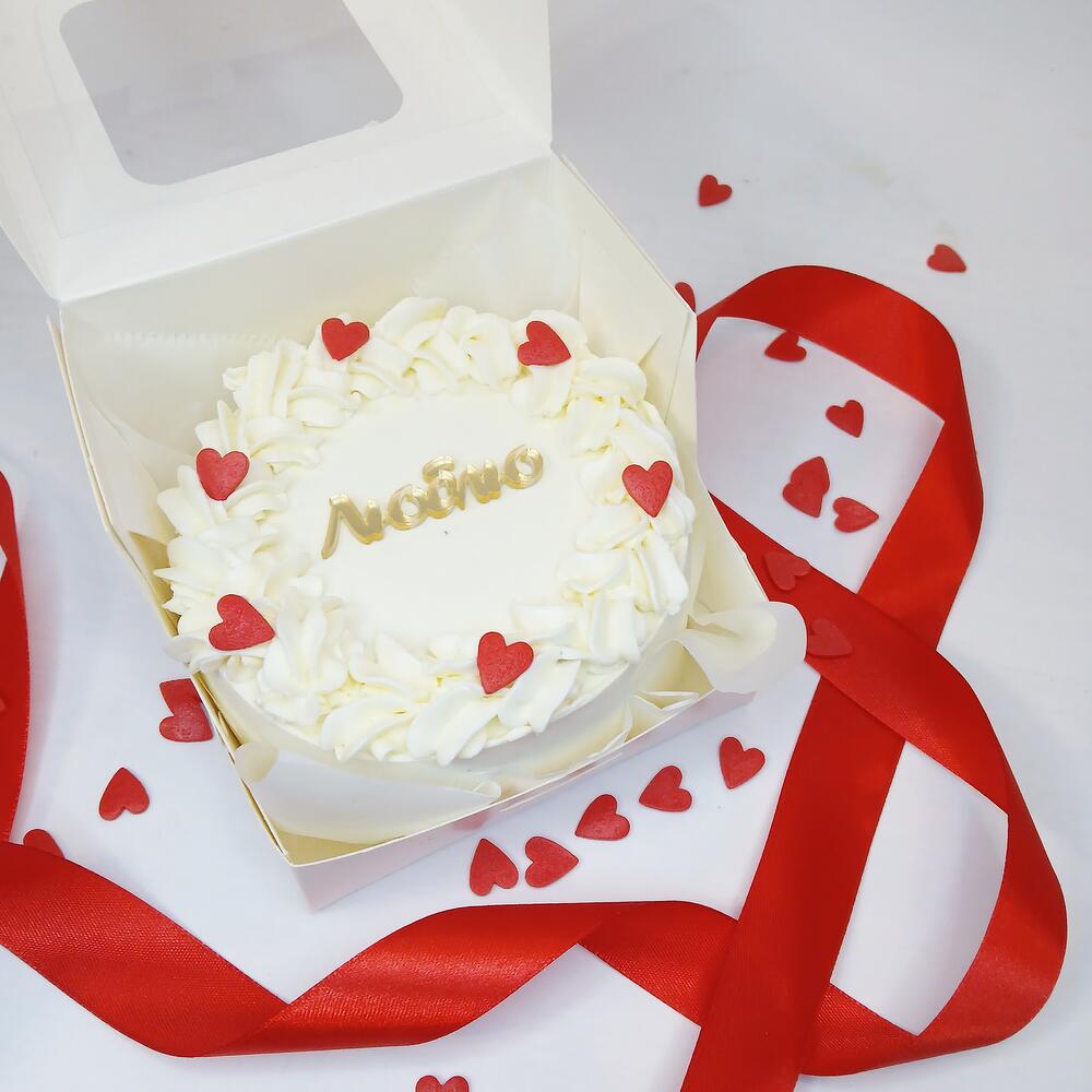 Бенто торт любимому человеку, люблю