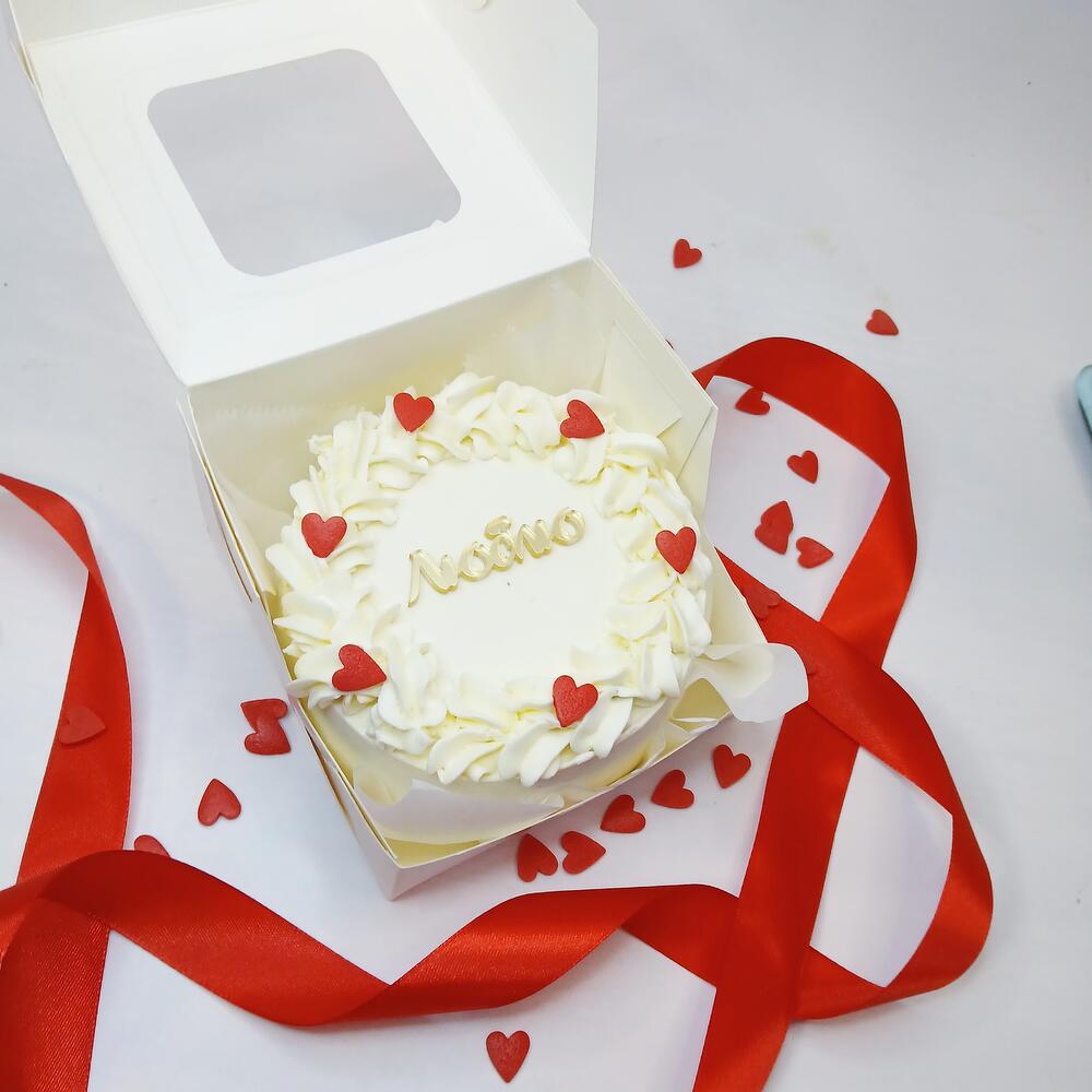 Бенто торт любимому человеку, люблю