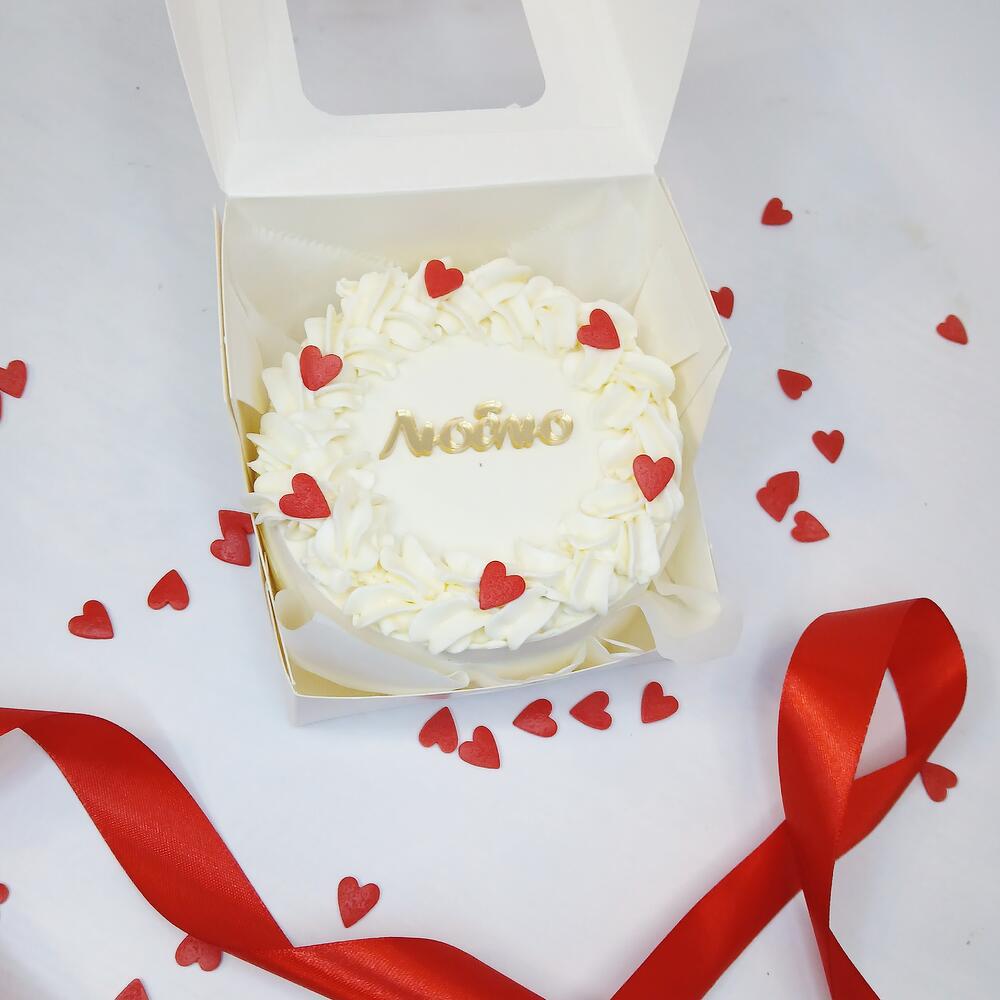 Бенто торт любимому человеку, люблю