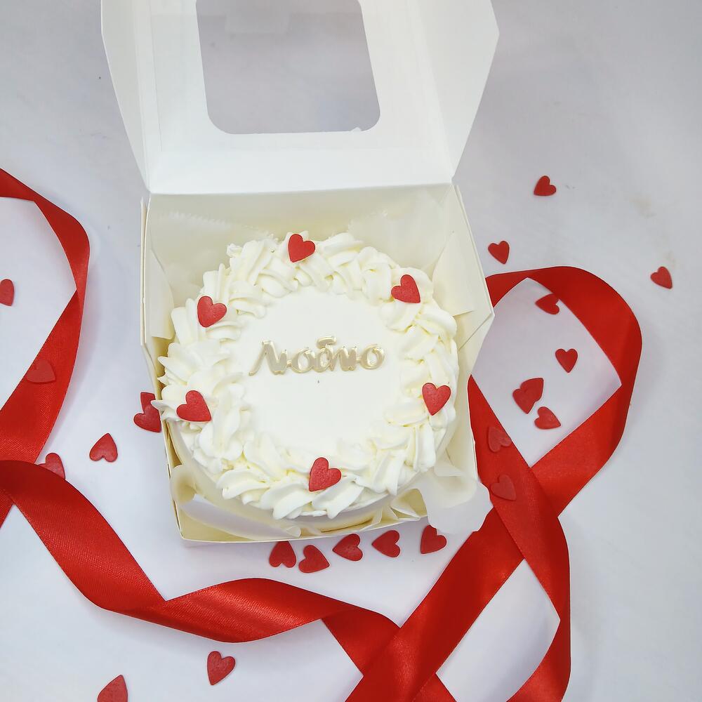 Бенто торт любимому человеку, люблю