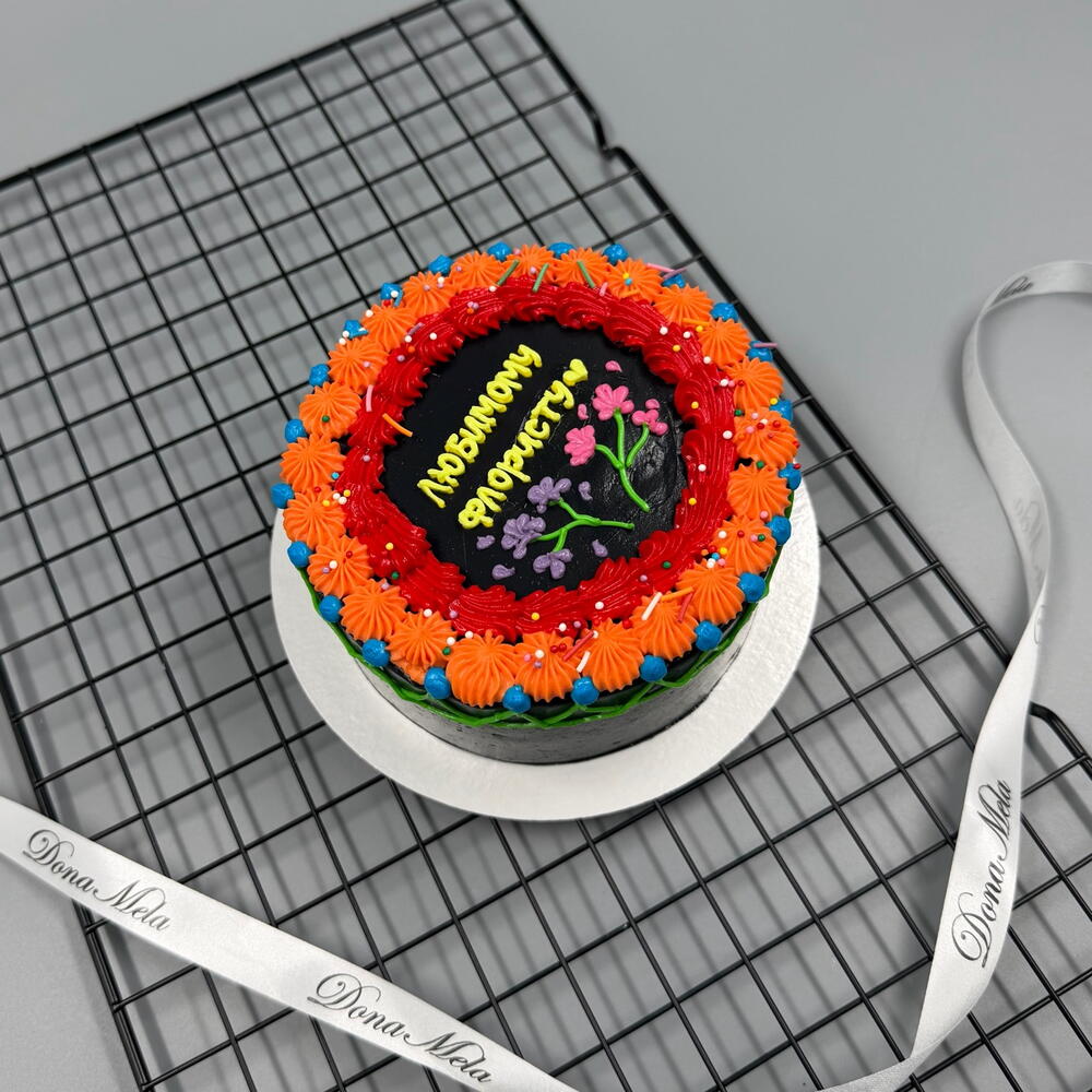 Бенто торт любимому флористу