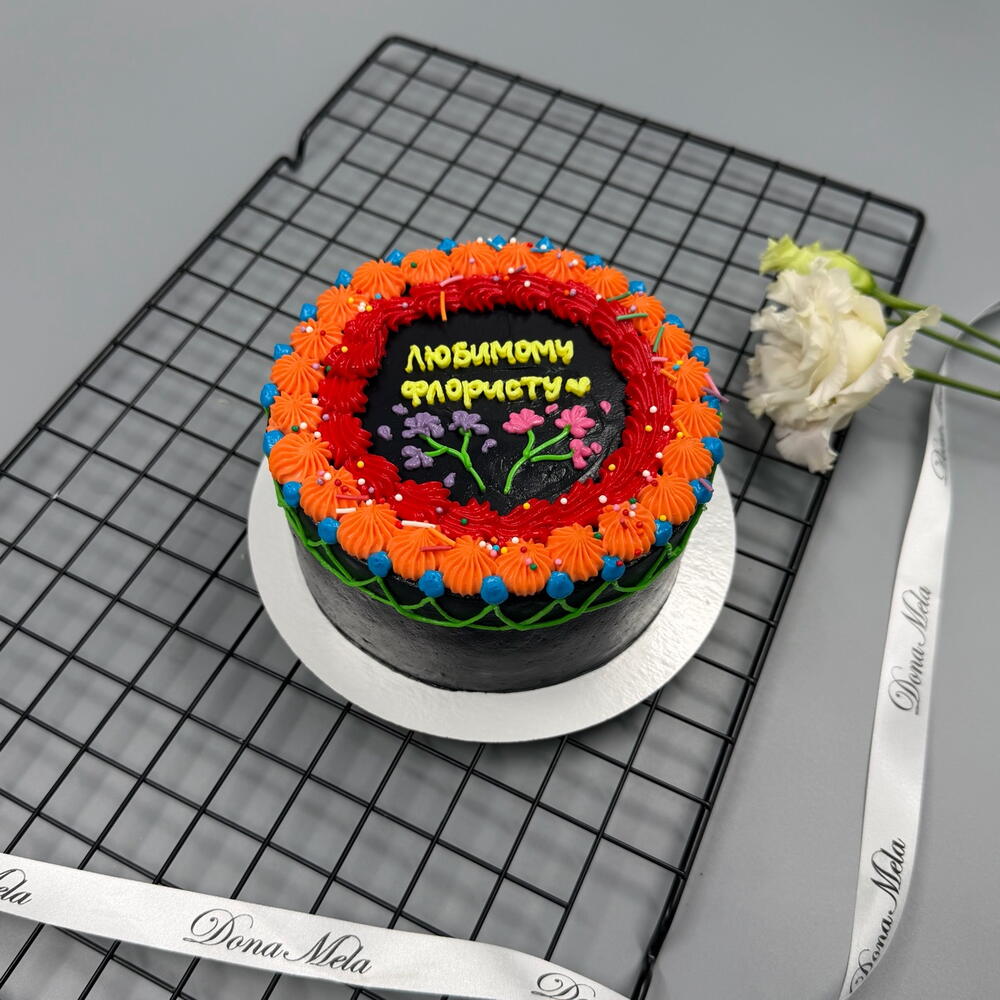 Бенто торт любимому флористу