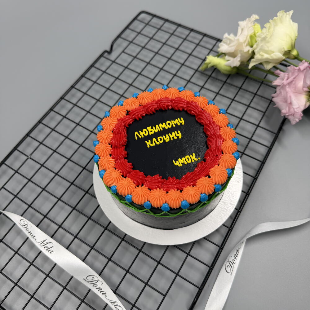 Бенто торт любимому клоуну, торт прикол