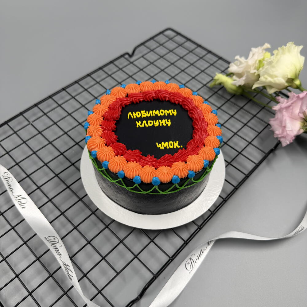 Бенто торт любимому клоуну, торт прикол