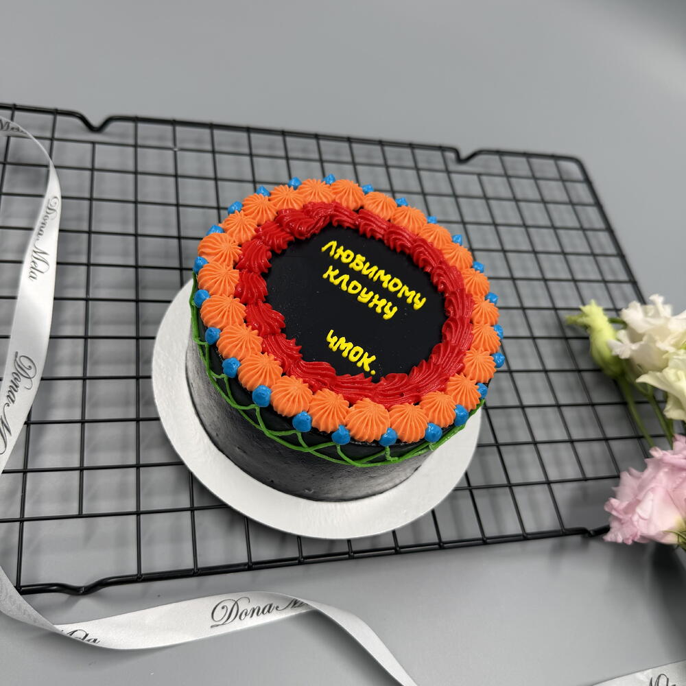 Бенто торт любимому клоуну, торт прикол