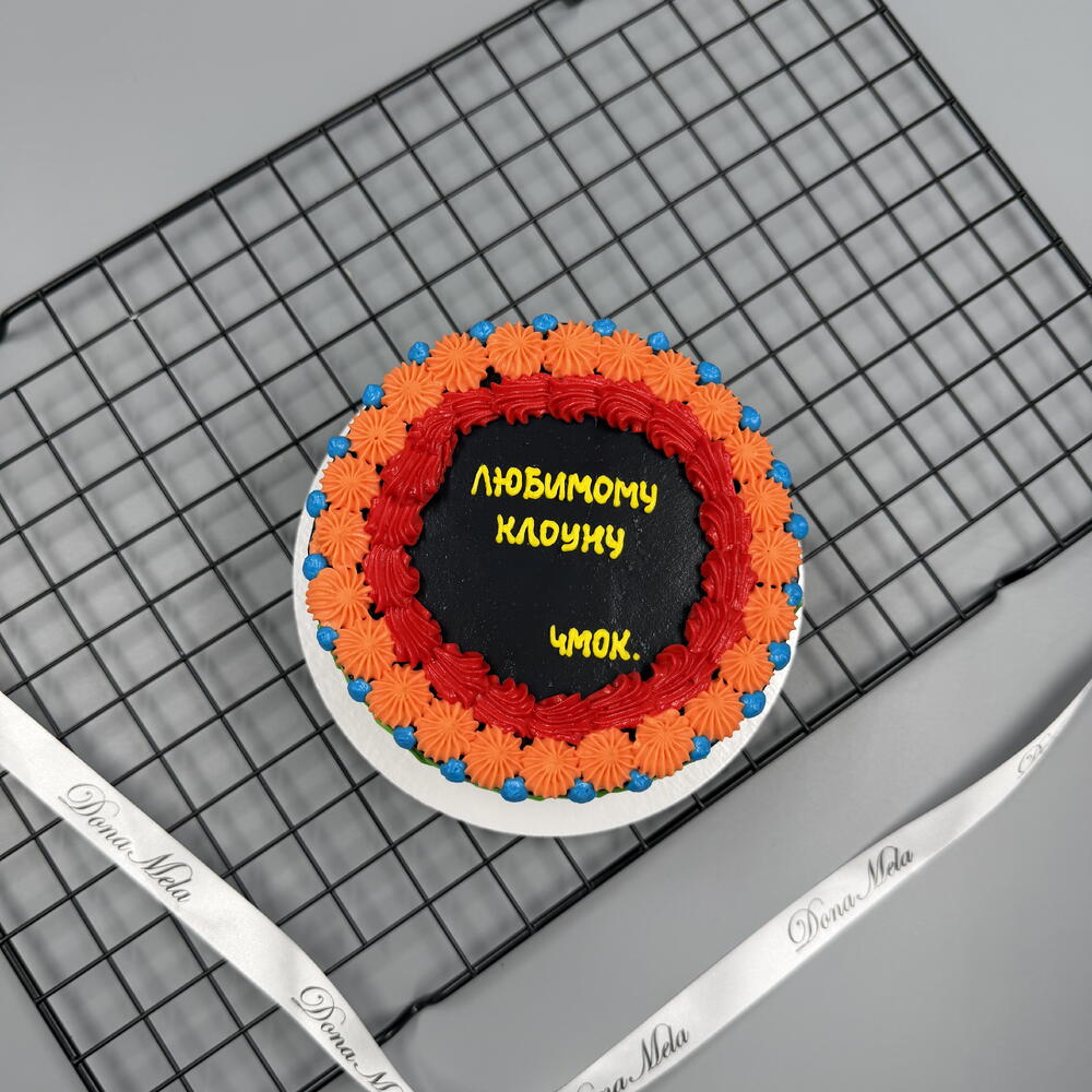 Бенто торт любимому клоуну, торт прикол